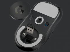 『本体 底面』 PRO X SUPERLIGHT Wireless Gaming Mouse G-PPD-003WL-BK [ブラック]