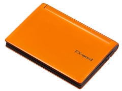 『本体 上面 斜め』 エクスワード XD-D8600RG [オレンジ]