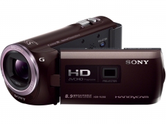 『本体 正面2』 HDR-PJ390 (T) [ボルドーブラウン]