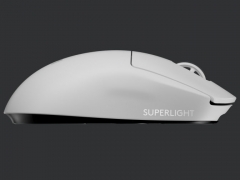 『本体 側面2』 PRO X SUPERLIGHT Wireless Gaming Mouse G-PPD-003WL-WH [ホワイト]