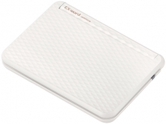 『本体 斜め』 エクスワード XD-Z3800WE [ホワイト]