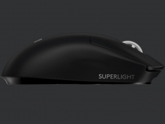 『本体 側面2』 PRO X SUPERLIGHT Wireless Gaming Mouse G-PPD-003WL-BK [ブラック]