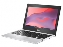 『本体 斜め』 Chromebook CX1 CX1102CKA-N00010 [トランスペアレントシルバー]