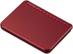 『本体 斜め』 エクスワード XD-Z7300RD [レッド]