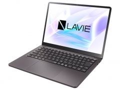 『本体 斜め』 LAVIE SOL S1355/JAB PC-S1355JAB [ムーンブラック]