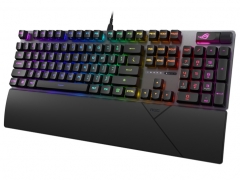 『本体 斜め』 ROG Strix Scope II RX 赤軸 [Black]