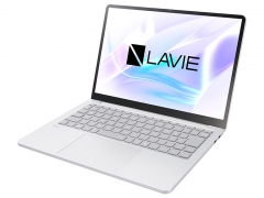 『本体 斜め』 LAVIE SOL S1355/JAS PC-S1355JAS [プラチナシルバー]
