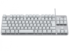 『本体1』 TKL Mechanical Keyboard K835-Linear K835OWR 赤軸 [オフホワイト]