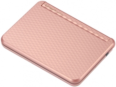 『本体 斜め』 エクスワード XD-Z3800PK [ピンク]