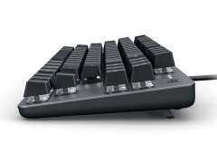 『本体 右側面』 TKL Mechanical Keyboard K835-Clicky K835GPB 青軸 [グラファイト]