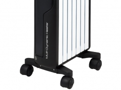 『本体 部分アップ』 マルチダイナミックヒーター MDHS09-BK [ピュアホワイト+マットブラック]