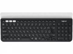 『本体 上面』 K780 Multi-Device Bluetooth Keyboard [ブラック/ホワイト]